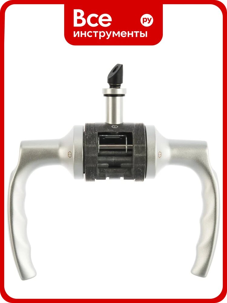 Замок с ручкой HOPPE HCS A1530 Atlanta F1-2 серебристый, без фальца, A=35-45mm, backset 60мм 65430