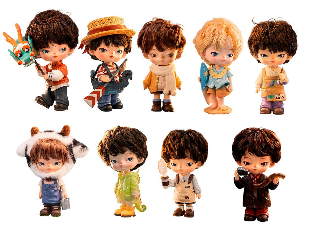 Коллекционная фигурка Jotoys JO-2026052 Коллекционная фигурка Ukio - City Pages