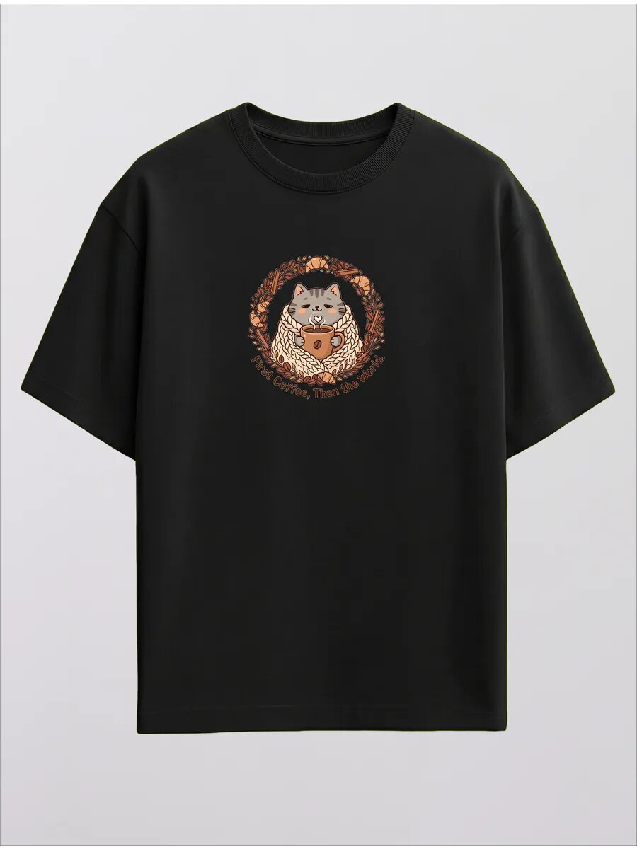 Футболка KRISTABELL кот Пушин pusheen