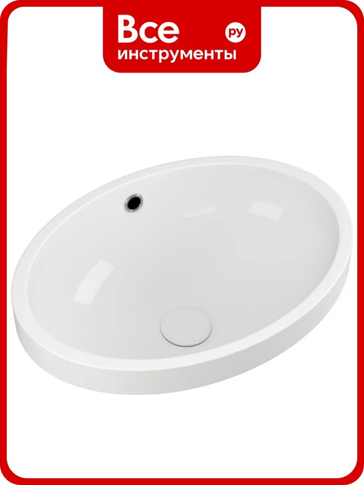 Раковина под столешницу DQ Venice, белая DT1021716