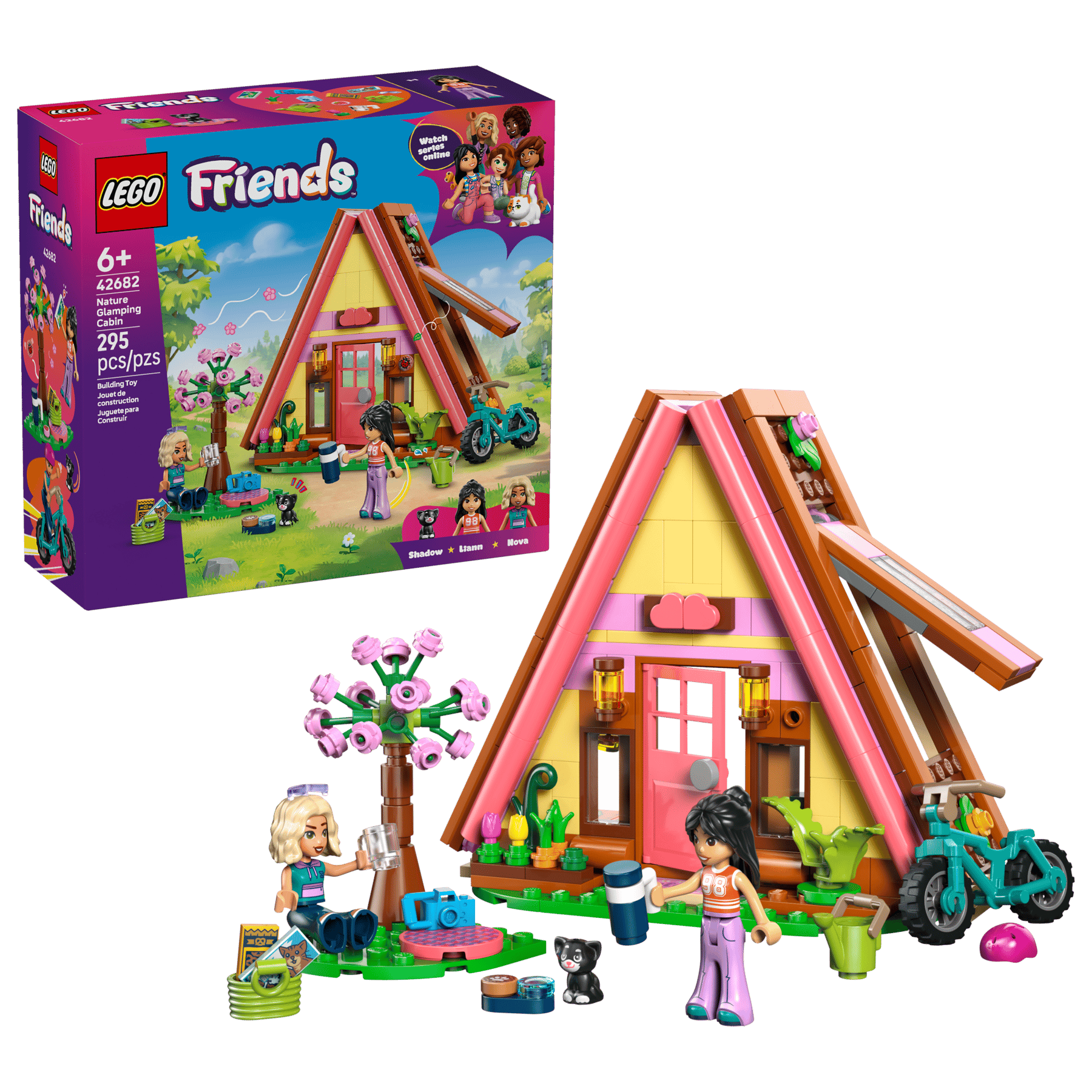 Конструктор LEGO Friends 42682 Домик для отдыха на природе, 295 дет.