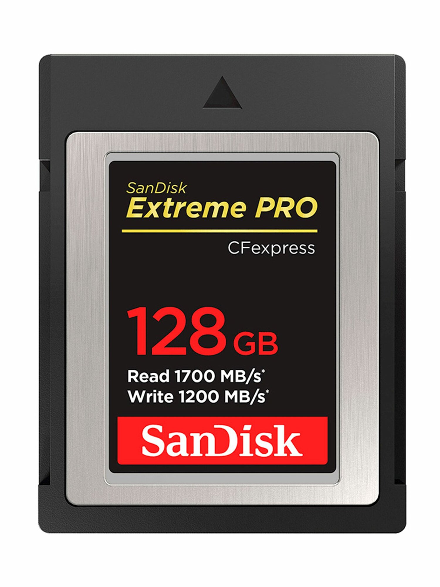 Карта памяти SanDisk CFexpress Type B 128GB Extreme Pro, чтение 1700, запись 1200 МБ/с