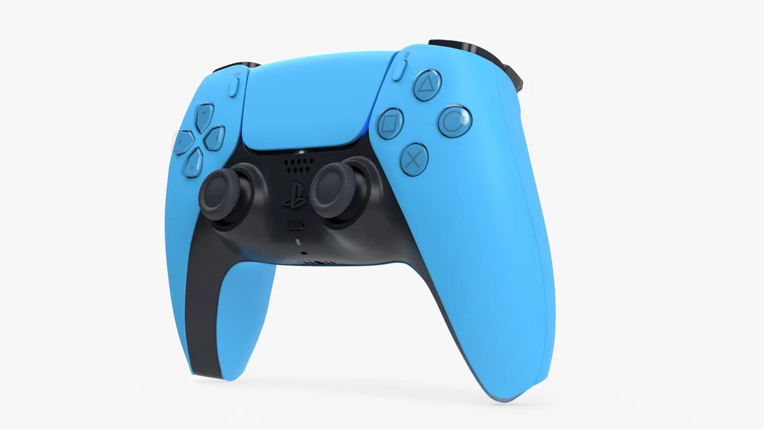 Геймпад беспроводной Sony PlayStation DualSense Blue / Голубой — фото 1