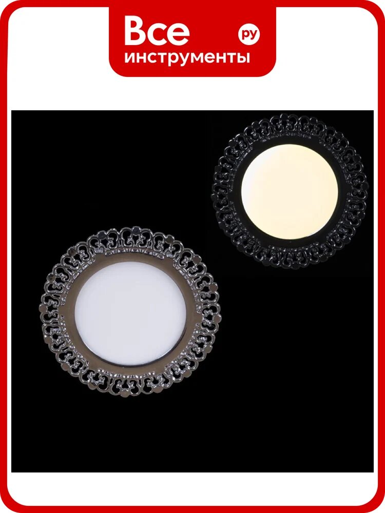 Встраиваемый светодиодный светильник Reluce 52506-9.0-001RD LED6W CR