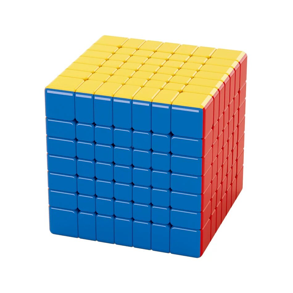 Magic Dragon 7x7x7 Начальный головоломка куб В2, Гладкая вращающаяся система, Без магнитов, Образовательная игрушка для