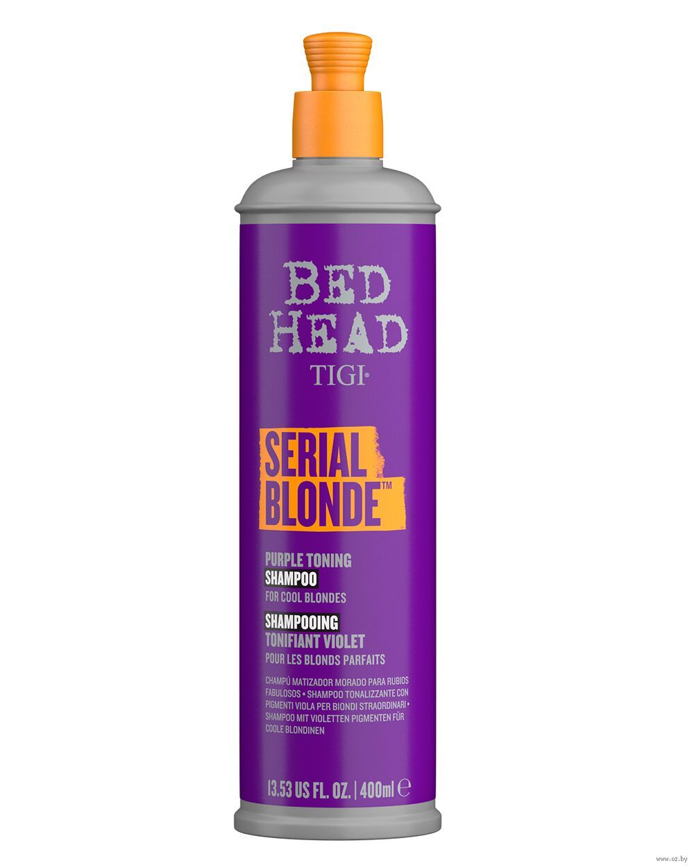 TIGI Фиолетовый шампунь для светлых волос Bed Head Serial Blonde Purple Toning Shampoo 400 мл