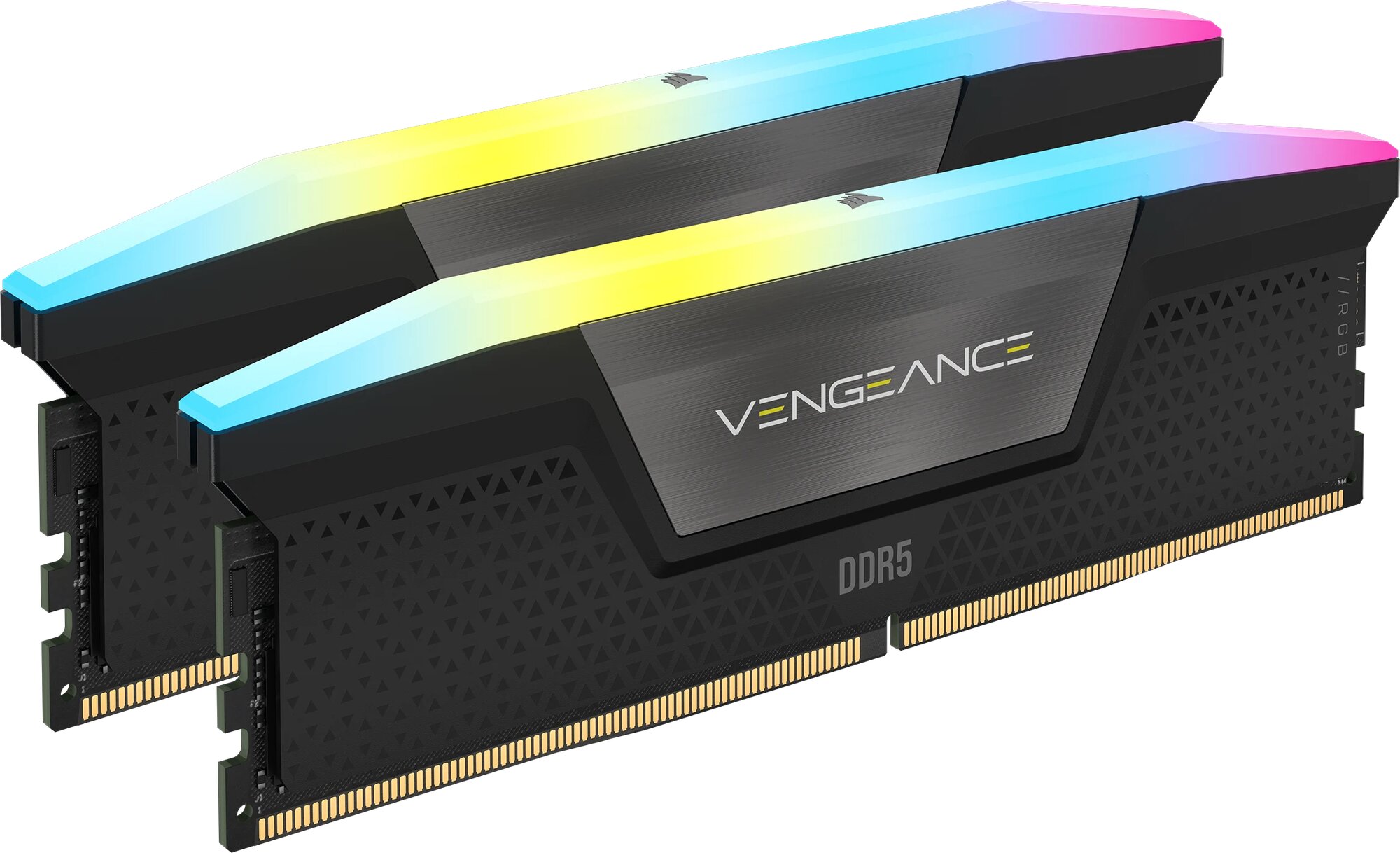 Оперативная память Corsair Vengeance RGB DDR5 32 ГБ (2×16 ГБ) 6000 МГц CL30 Intel XMP