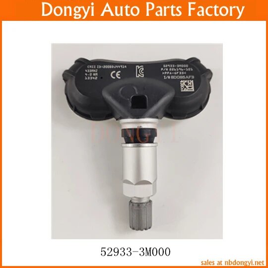 Датчик контроля давления в шинах TPMS OE No. 52933-3M000 529333 M000