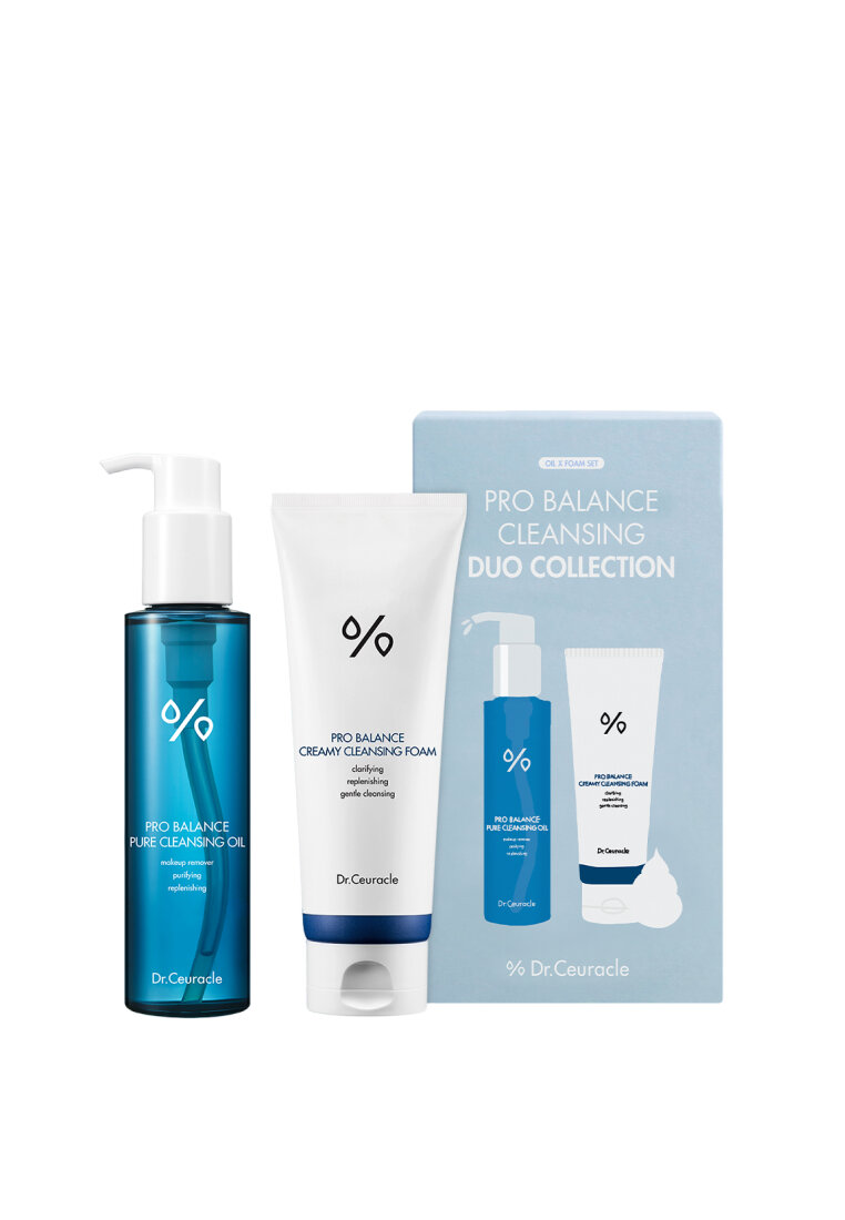 Dr.Ceuracle Набор косметики для ухода за кожей двойное очищение Pro Balance Cleansing Duo Set