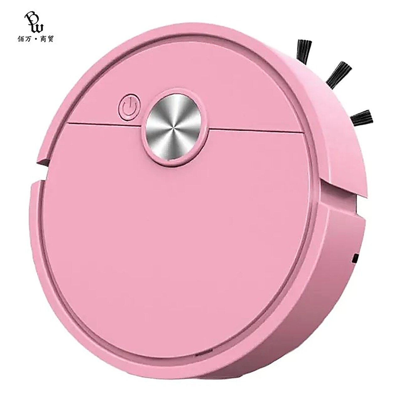 Робот-пылесос 3 в 1 для подметания и влажной уборки полов smart sweeping robot (Розовый)