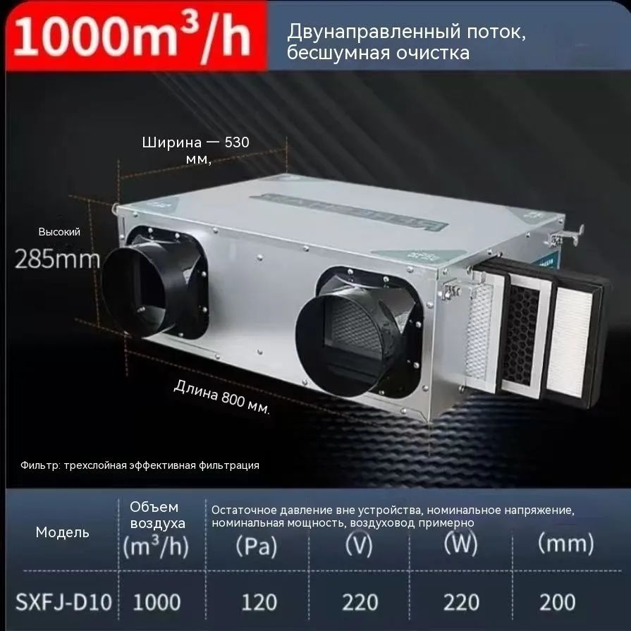 Система приточной вентиляции 75B6AO8QR_BCS-A