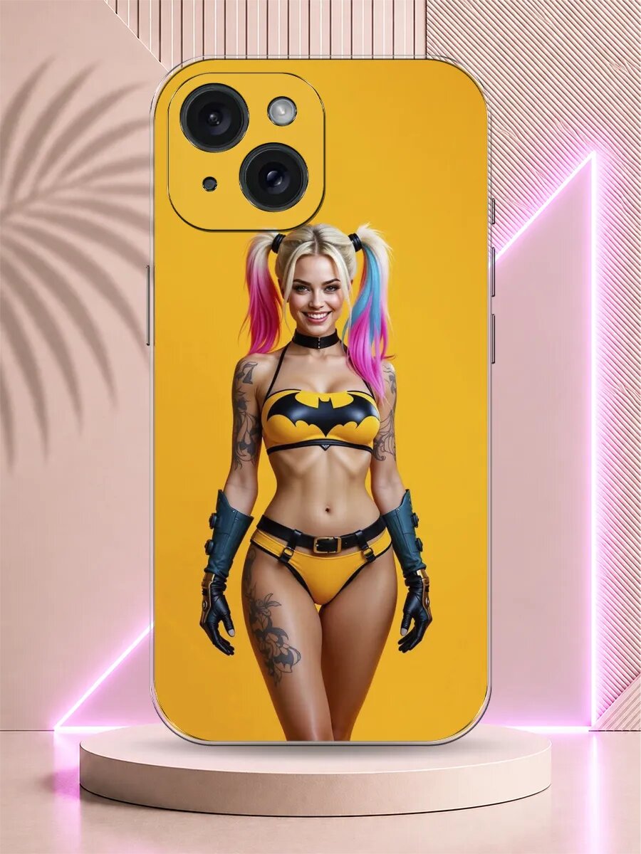 Чехол на iPhone 15 Plus Харли Квинн