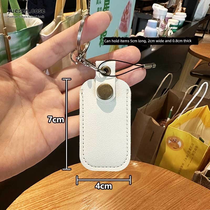 Кард-холдер для USB-накопителей и устройств хранения — однотонный с веревочным замком, мини-портативный