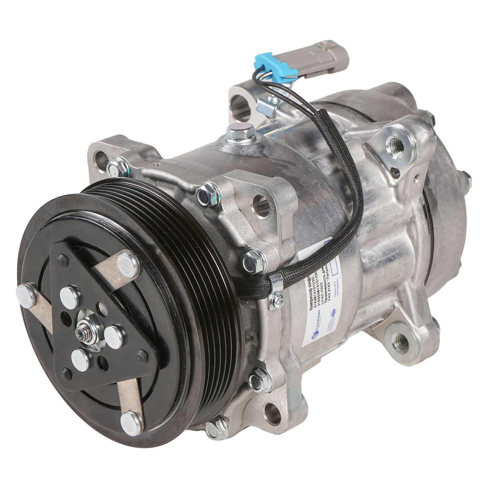 Компрессор кондиционера, для Уаз Патриот oem 316300813101030, 3163813101030 арт LCAC0303