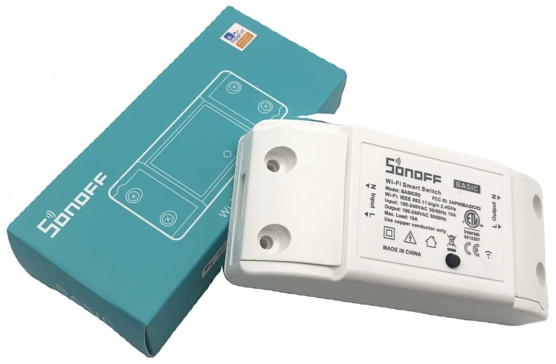 Умное WiFi реле Sonoff Basiс