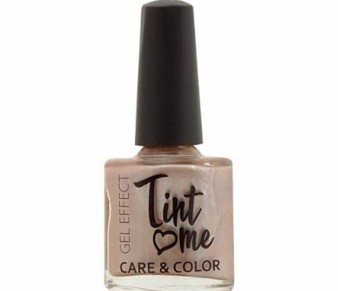 Лак для ногтей TINT ME Care&Color "Ode To Youth" тон 49, 10 мл, бежевый перламутр