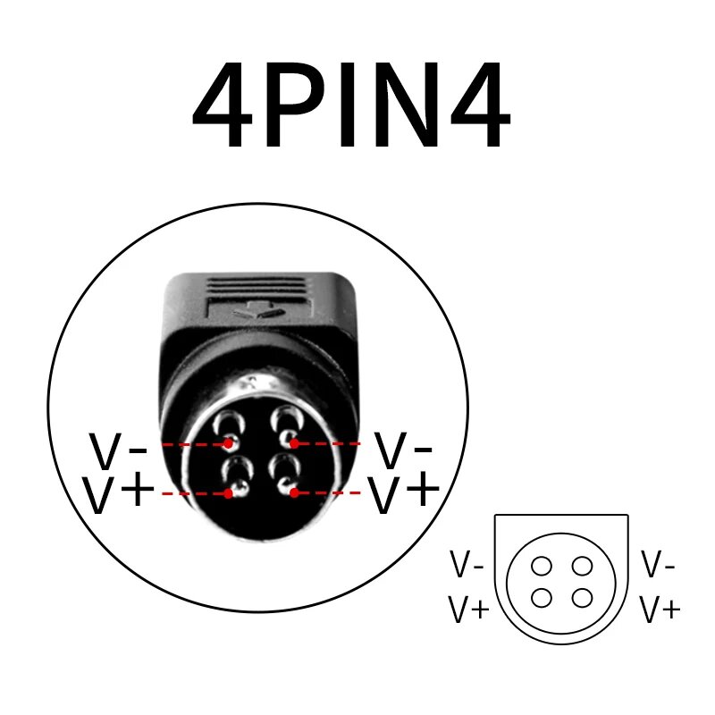 Адаптер питания HGJI 19В 4 контакта EU, 4.74A, 4PIN4