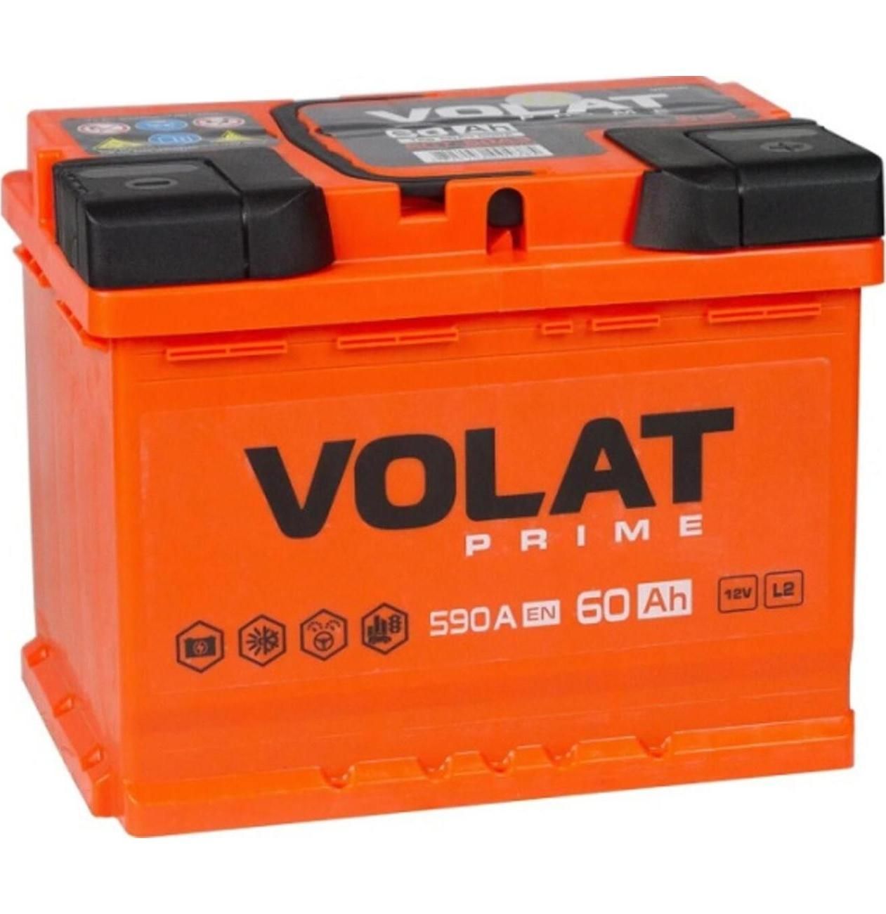 Аккумулятор для автомобиля VOLAT VOLAT Prime 60Ah L+