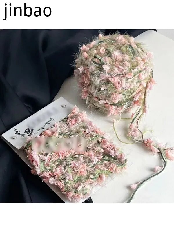 Пряжа, DIY чисто ручное вязание, сумки, 1 моток