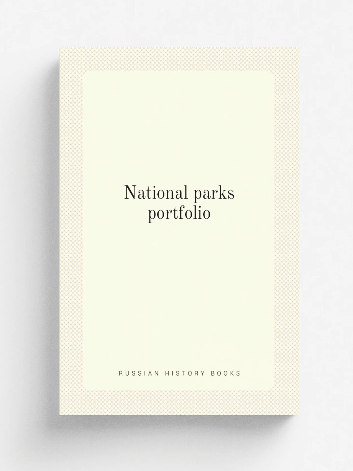 National parks portfolio