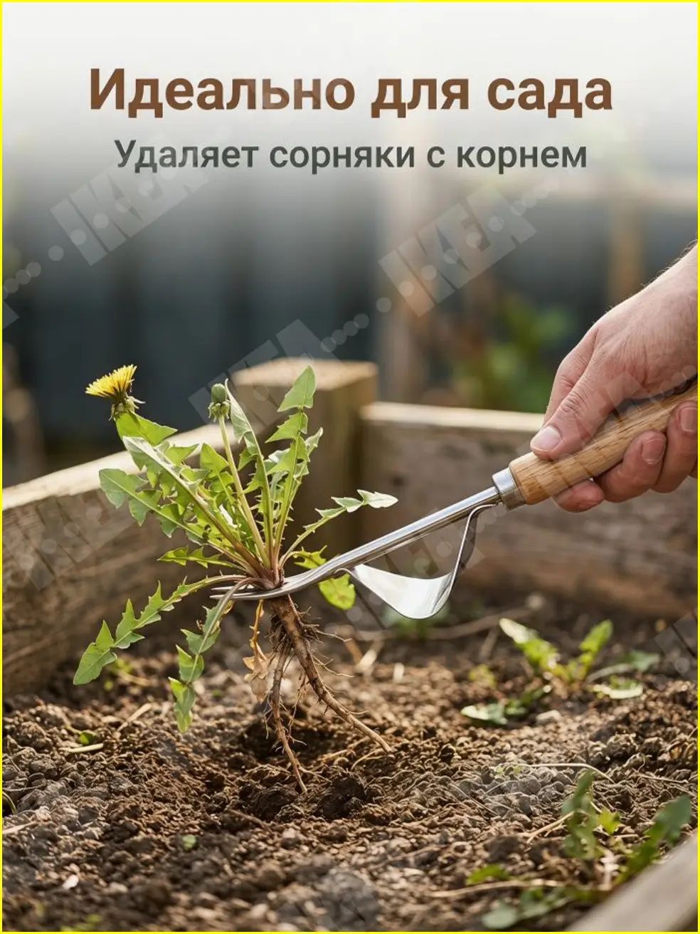 Корнеудалитель 30 см рукоять, нержавеющая сталь, Артикул: 5527433627