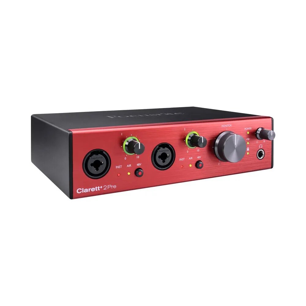 Focusrite аудиоинтерфейс Clarett+ 2Pre USB 10 входов 4 выхода режим Air