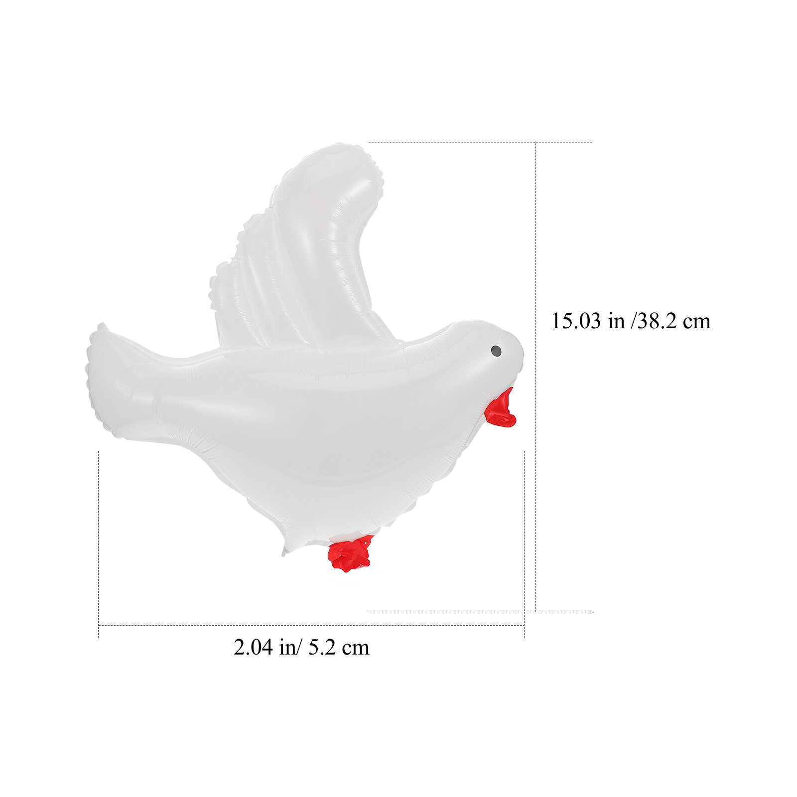 5 Штук Баллоны В Forme Голубя Мира Для Спортивной Вечеринки 65X56X0 1Cm