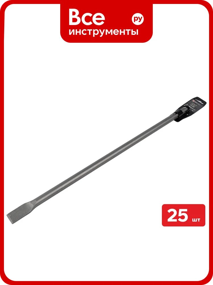 Зубило SAMGRUPP SDS-max 18х25х600 мм армата 25 шт SAMC-051125600-25