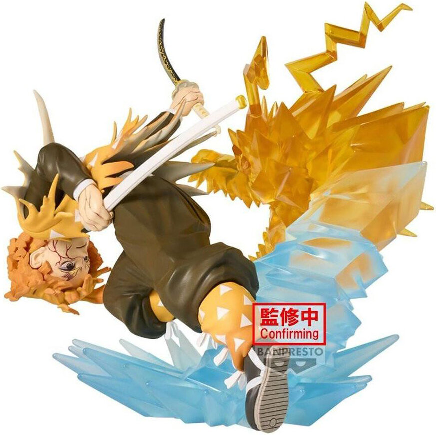 Фигурка-аниме Banpresto: Demon Slayer: Kimetsu no Yaiba - Zenitsu Agatsuma [Grandista] (PZ71150P) (12 см)