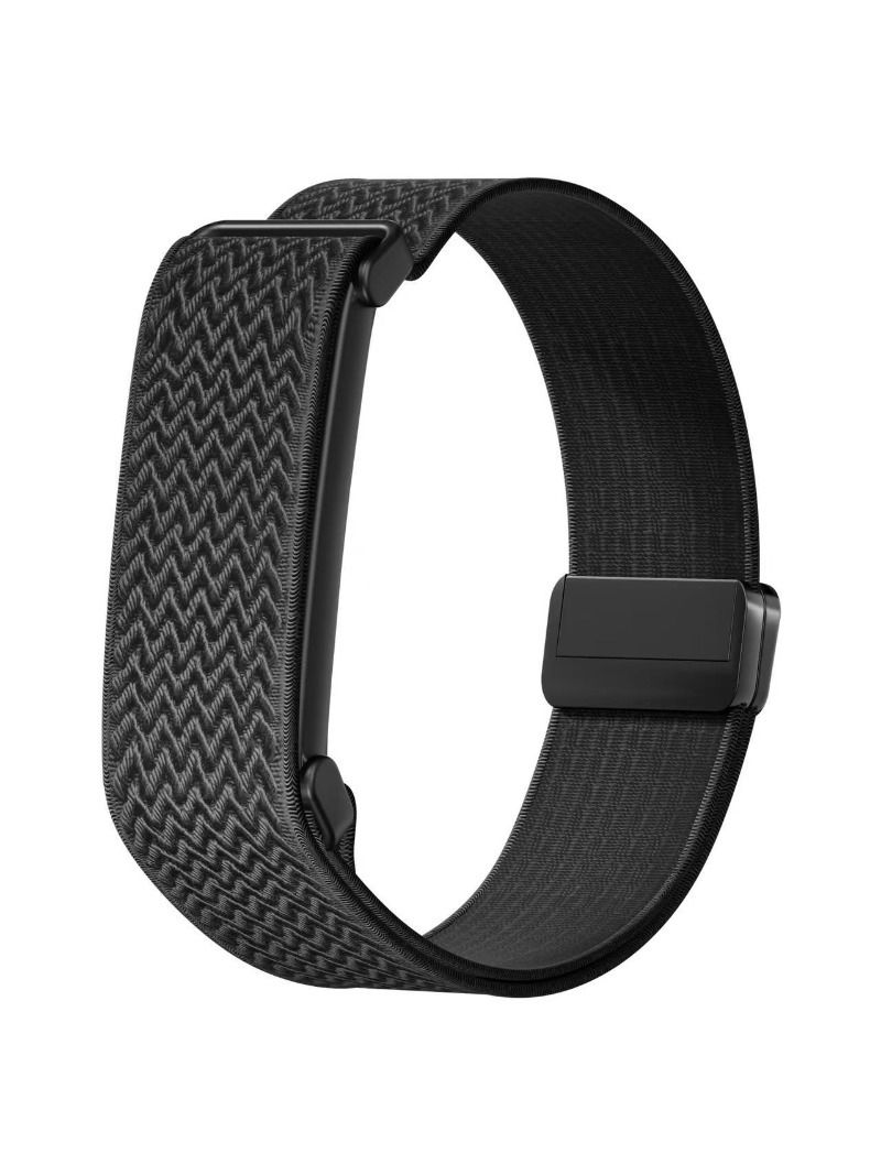 Нейлоновый ремешок с волнистым узором и магнитной застежкой для Google Fitbit Air, два 11mm браслетов