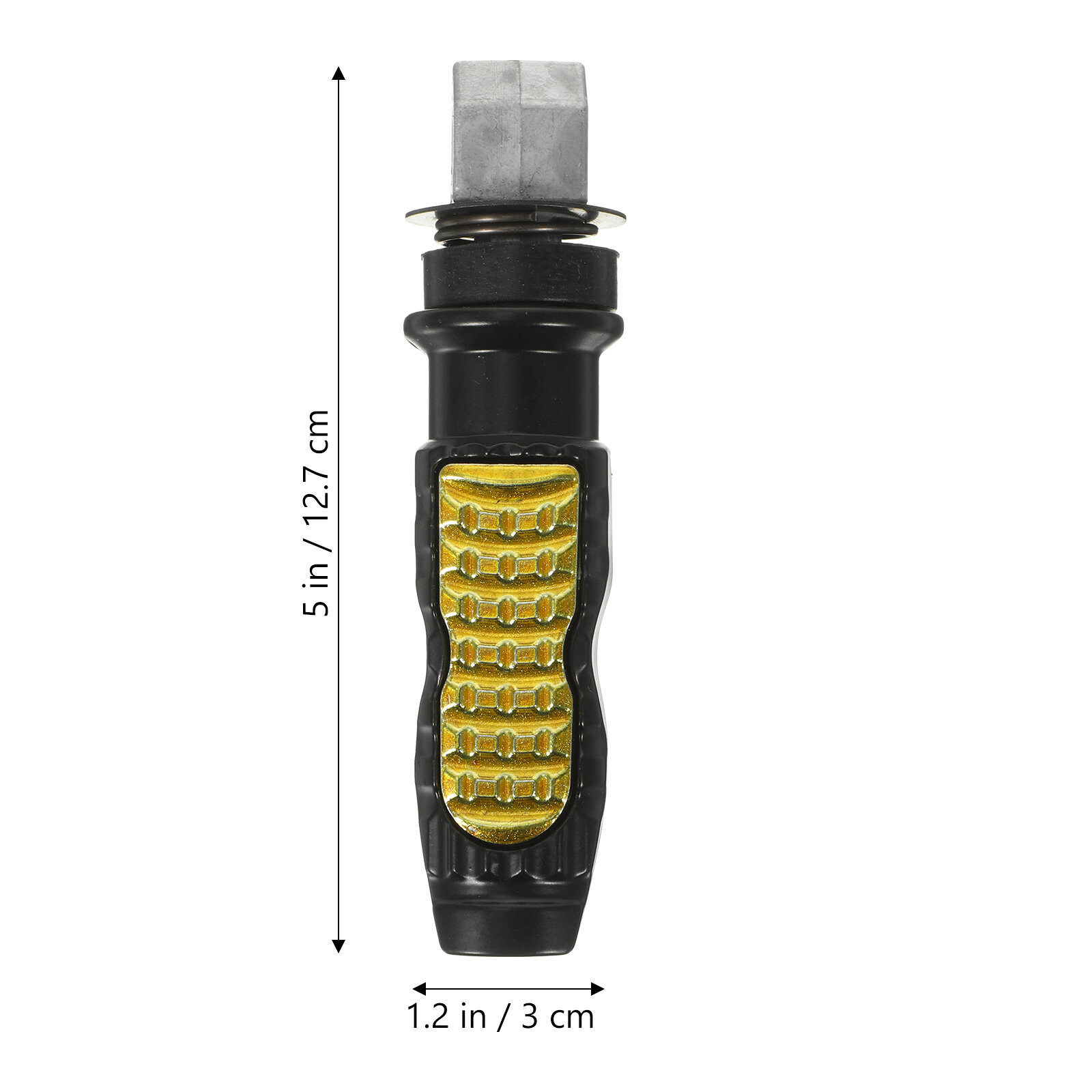 2 Шт Металлическая Опора Для Мотоцикла Pegs Universal 12 7X3 См Золотой