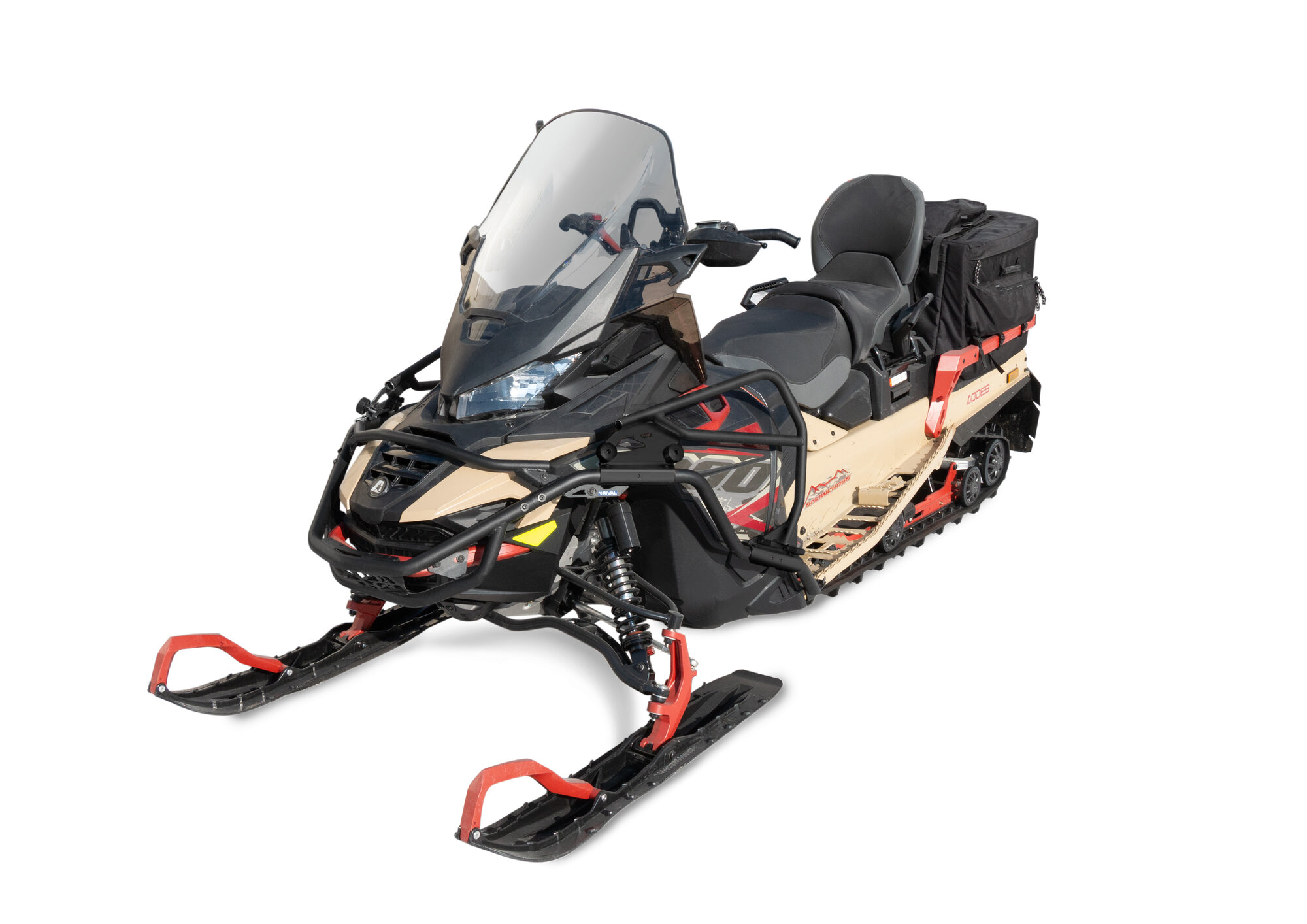 Защита капота сталь для снегохода Aodes Snowcross 1000 WT 2024-/Аодес Сноукросс