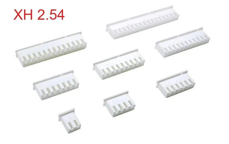 Пластиковые разъемы Oiersan 2/3/4/5/6/7/8/9/10/11/12 контактов 6P, XH2.54mm 50pcs