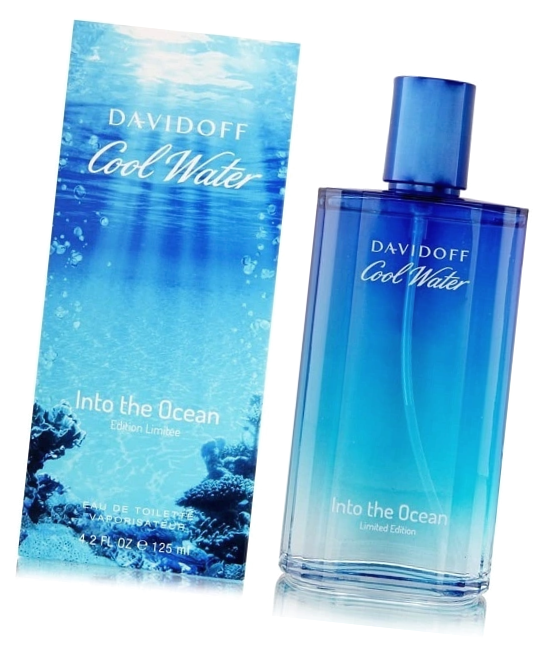 Cool Water Man Into The Ocean Davidoff мужская туалетная вода 125 мл