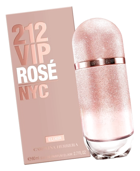 Женская парфюмерная вода Carolina Herrera 212 VIP Rose Elixir 80 мл / 212 Вип Роуз Эликсир