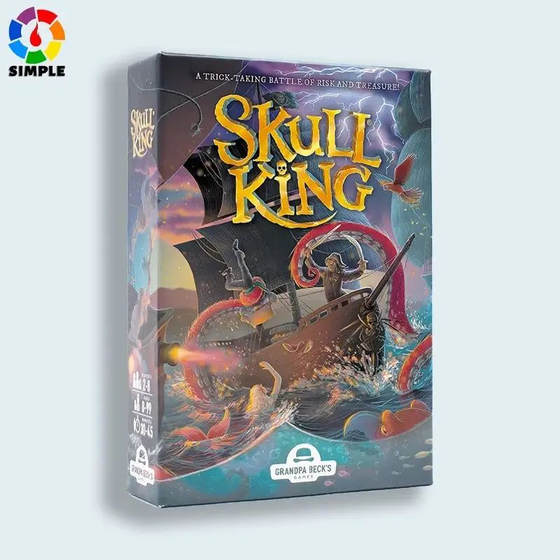 Skull King - The Ultimate Pirate Trick Taking Game Карточная игра Настольная игра