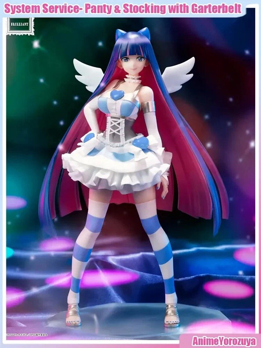 Аниме Фигурка/System Service- Panty & Stocking with Garterbelt/Stocking,210mm