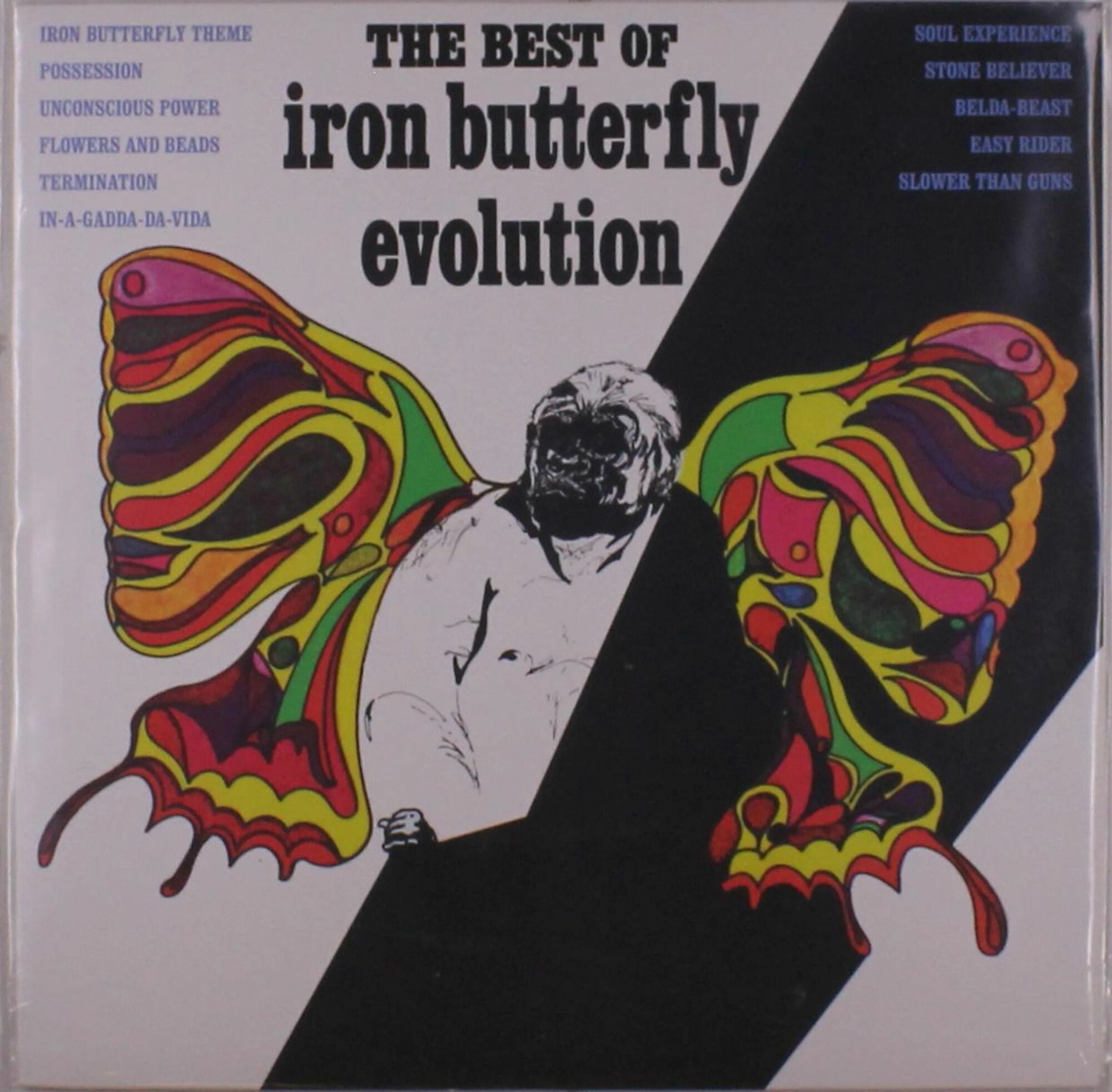 Виниловая пластинка Iron Butterfly - Evolution: The Best Of (LP) 2025, Серебристый винил металлик