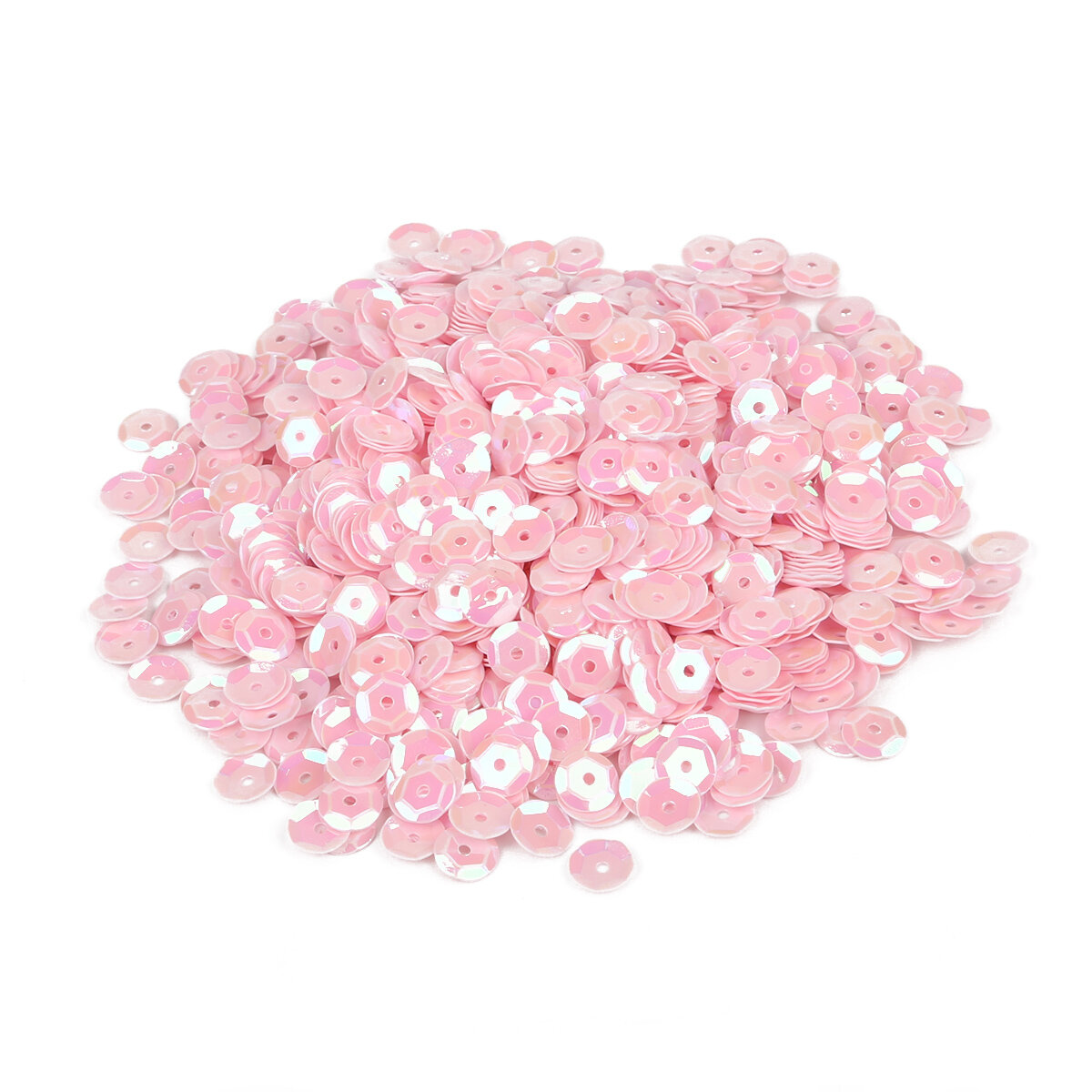 Пайетки 6 мм, граненые, 1 упак 20 гр, размер отверстия 1mm, около 1200pcs