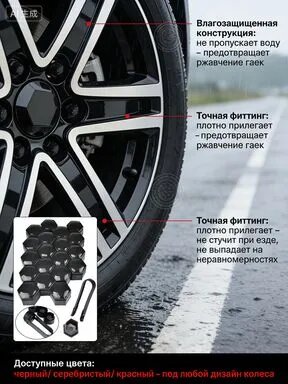 CHERY Arrizo 5/8 TIGGO 3X/5X TIGGO7 TIGGO7 PRO/MAX TIGGO8 TIGGO8PRO/PRO MAX Jaecoo J7 Explore 06 Гайка декоративной крышки ступицы