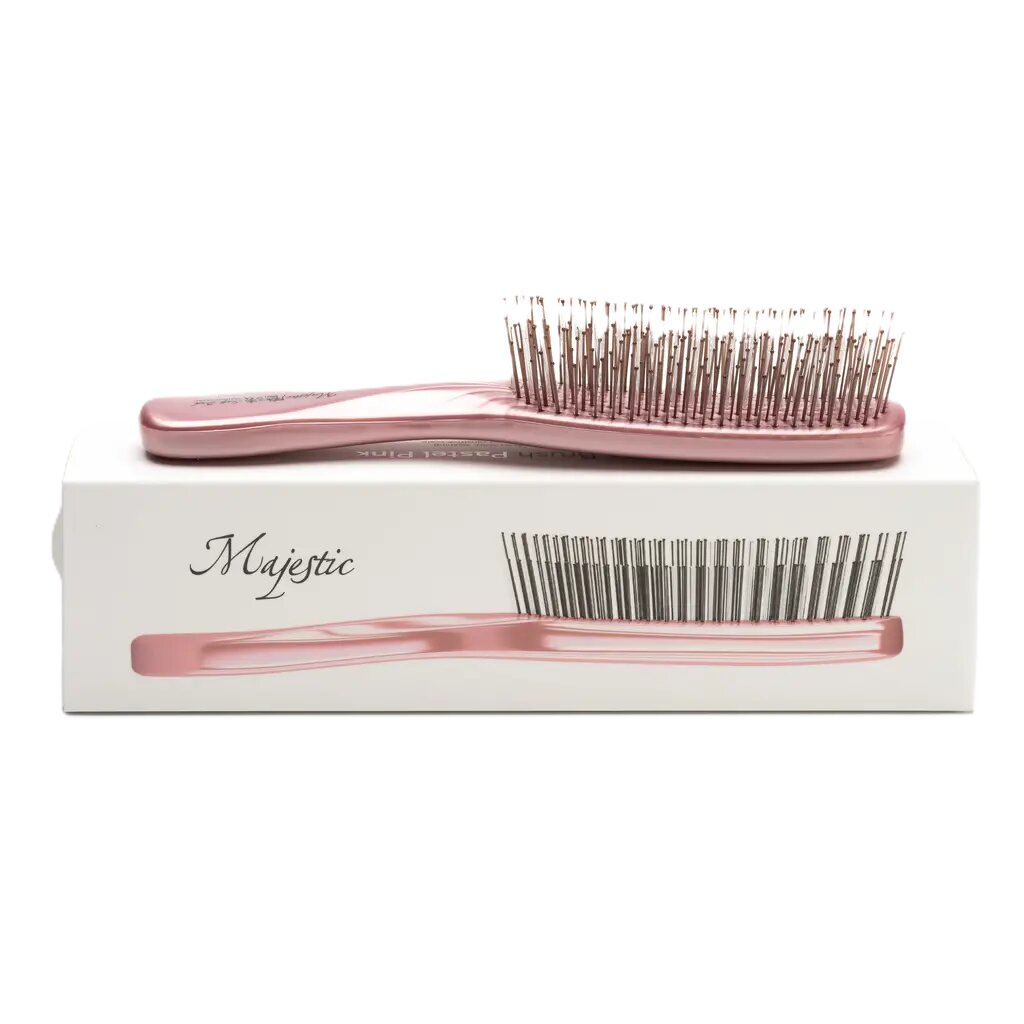 Расческа Majestic Scalp Brush Розовый жемчуг 1 шт