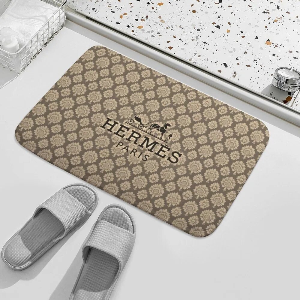 Hermes Коврик придверный 40x60 см абстракция разноцветный