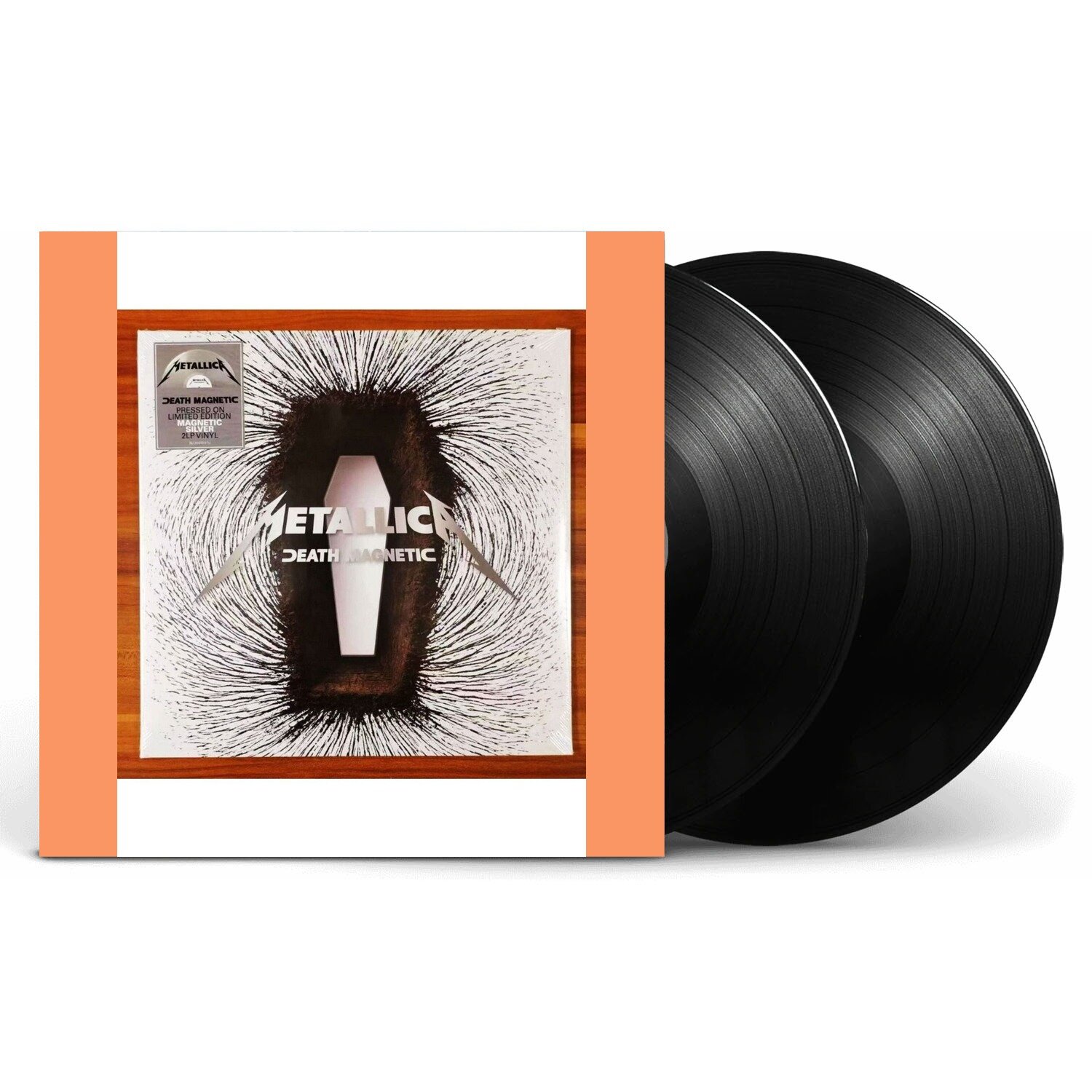 Виниловая Пластинка Metallica - Death Magnetic 2 x Vinyl, LP, Album, Limited Edition, Reissue, Silver, Or*ginal