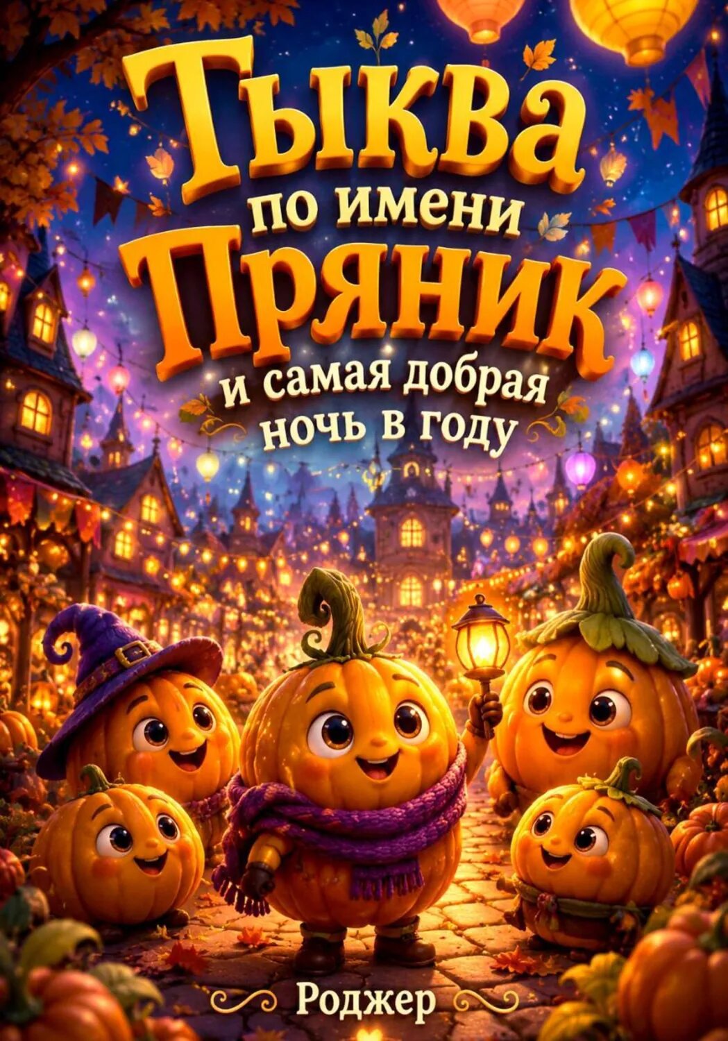 Тыква по имени Пряник и самая добрая ночь в году [Цифровая книга]