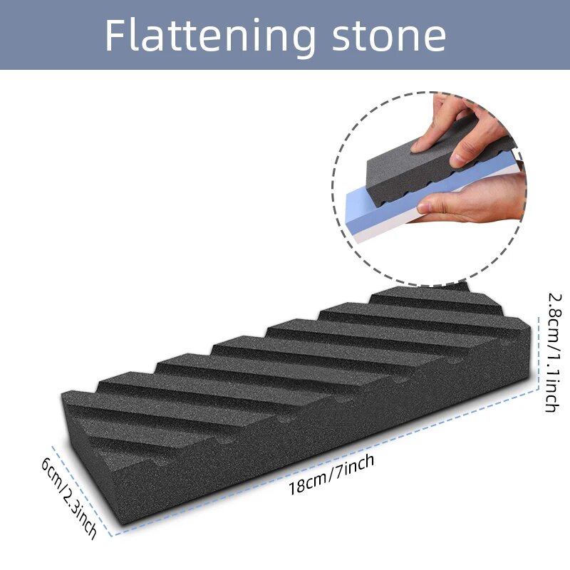 Точилка для ножей MYVIT Серый, flattening stone