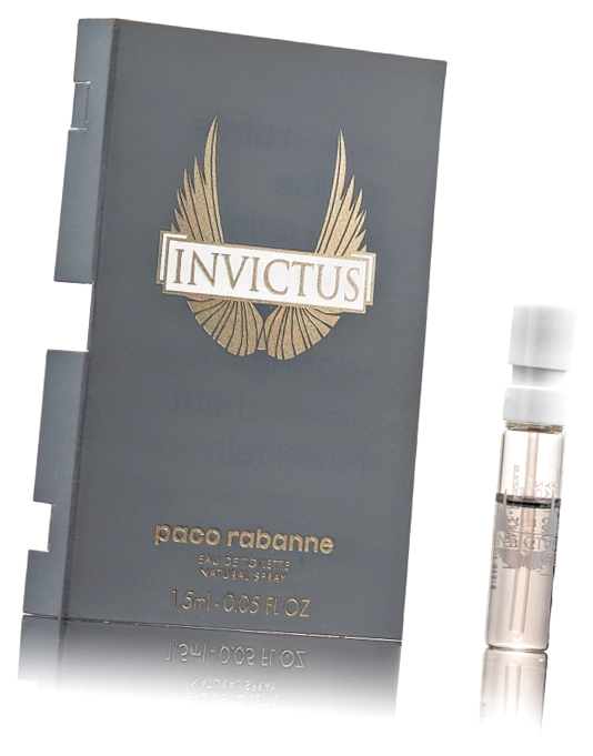 Мужской сэмпл туалетной воды Invictus 1.5 мл / Пакарабана Инвиктус