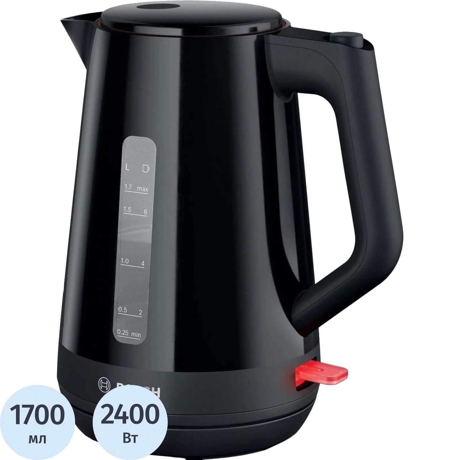 Bosch Чайник электрический Bosch TWK 1M123 чёрный