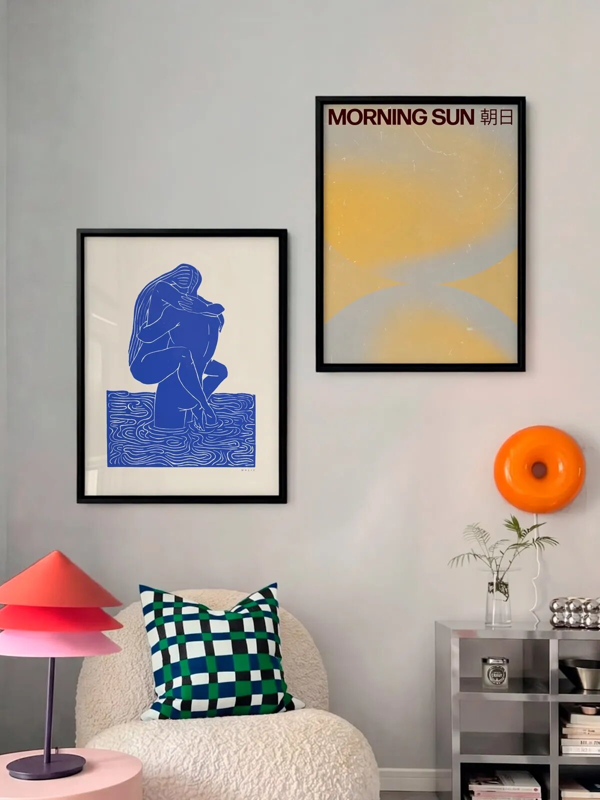 Набор постеров "Beloved x Morning Sun", 30x40 см, 2 штуки