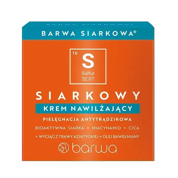 Крем для ухода за кожей Barwa Siarkowy увлажняющий, 50 мл