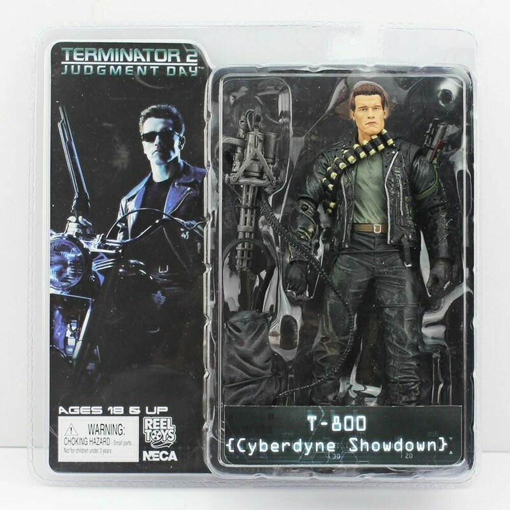 Фигурка NECA "Терминатор" T-800 Cyberdyne Showdown, реалистичная, 18см